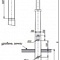 Силовая прямостоечная опора с лючком с номинальной нагрузкой на вершину 500 кг КСП - 11,7/389/133/6 - 5