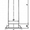 Силовая фланцевая опора с номинальной нагрузкой на вершину 700 кг КСП - 11,7/389/133/8 - 7